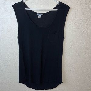 Old navy black muscle tank top